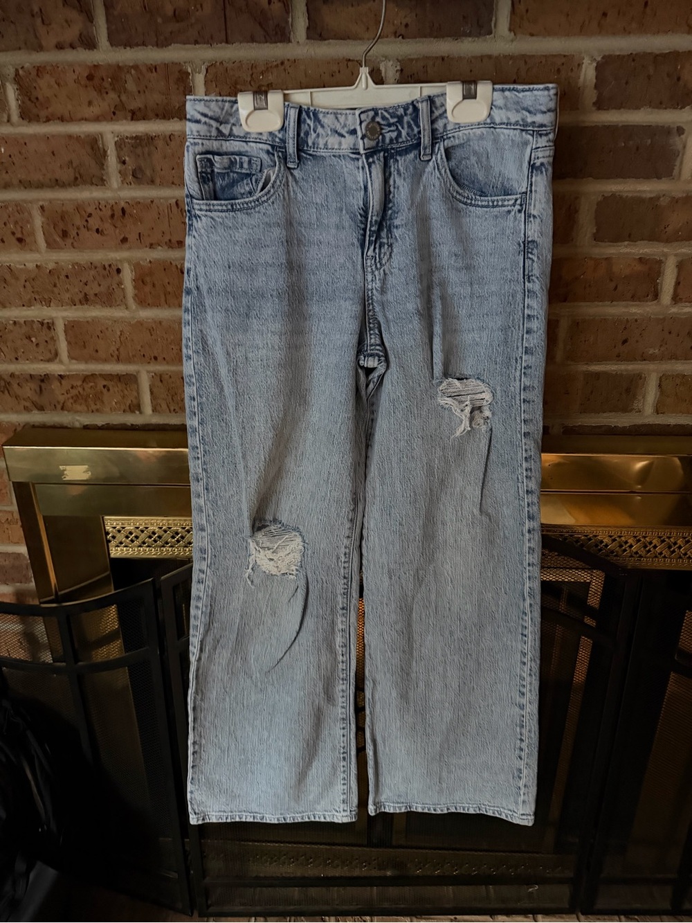 art class Light Blue Distressed Kids Jeans